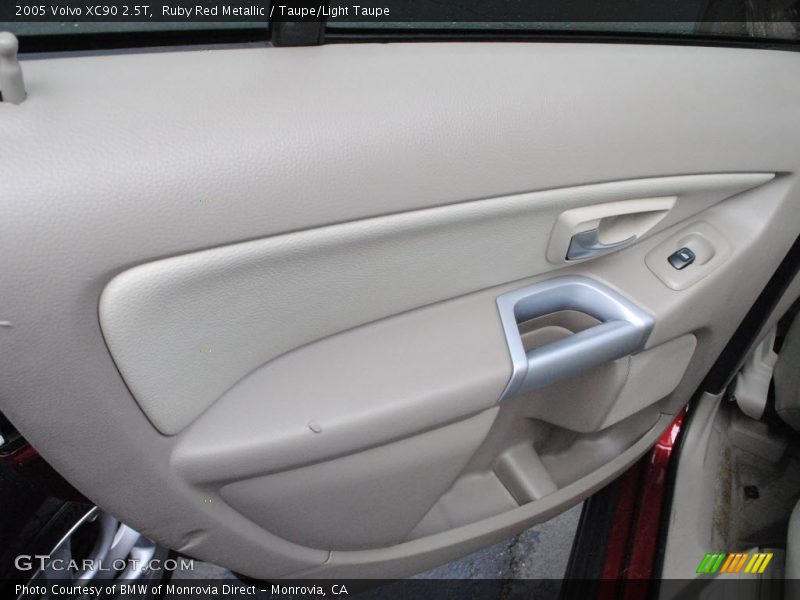 Ruby Red Metallic / Taupe/Light Taupe 2005 Volvo XC90 2.5T