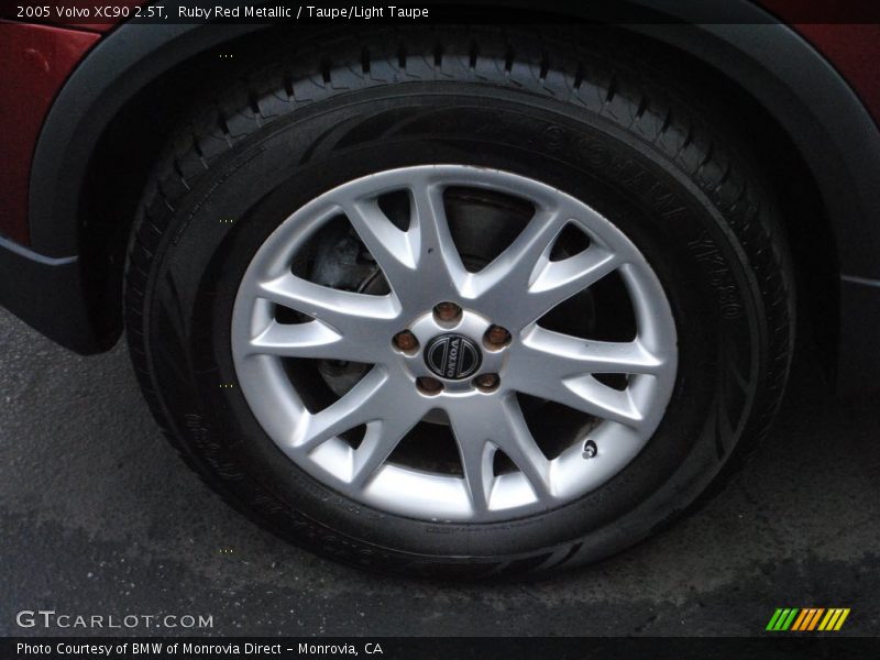 Ruby Red Metallic / Taupe/Light Taupe 2005 Volvo XC90 2.5T