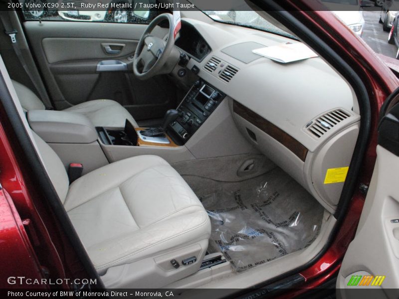 Ruby Red Metallic / Taupe/Light Taupe 2005 Volvo XC90 2.5T