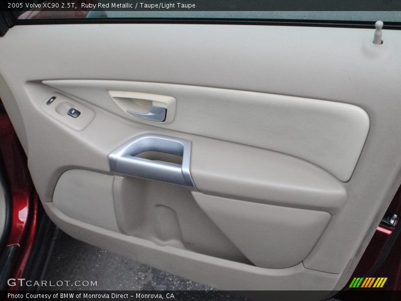 Ruby Red Metallic / Taupe/Light Taupe 2005 Volvo XC90 2.5T