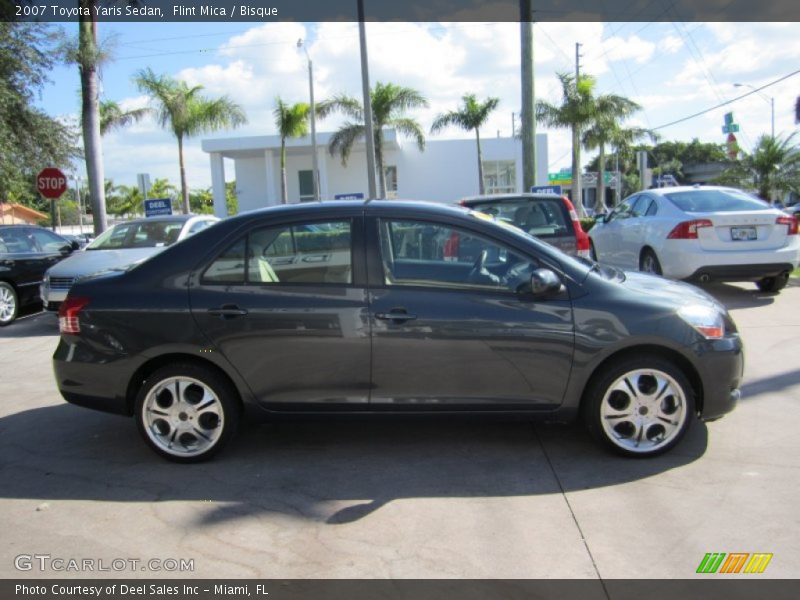 Flint Mica / Bisque 2007 Toyota Yaris Sedan