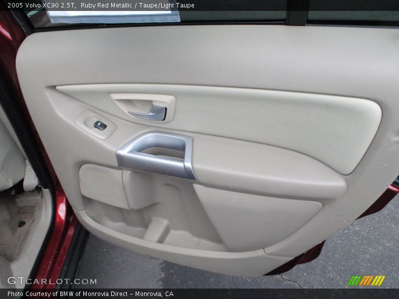 Ruby Red Metallic / Taupe/Light Taupe 2005 Volvo XC90 2.5T
