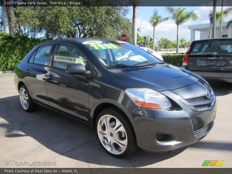 Flint Mica / Bisque 2007 Toyota Yaris Sedan