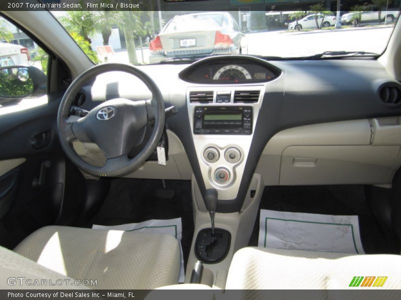 Flint Mica / Bisque 2007 Toyota Yaris Sedan
