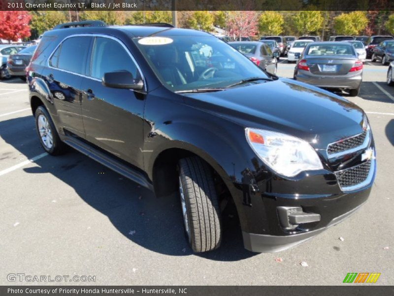 Black / Jet Black 2011 Chevrolet Equinox LT