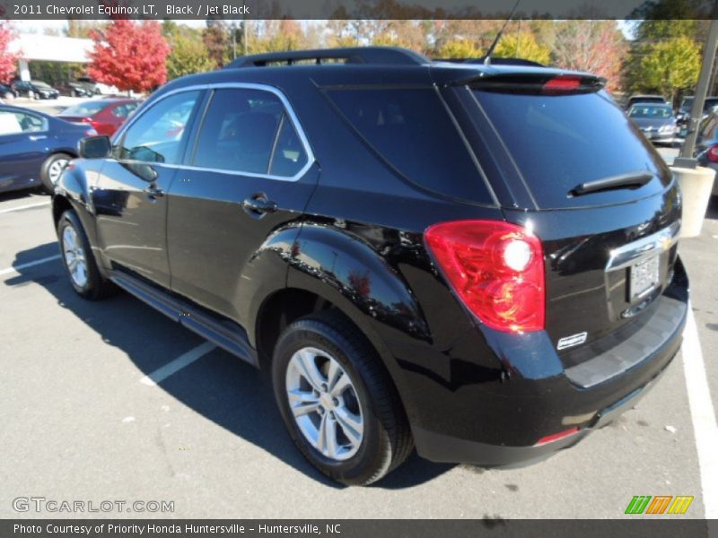 Black / Jet Black 2011 Chevrolet Equinox LT