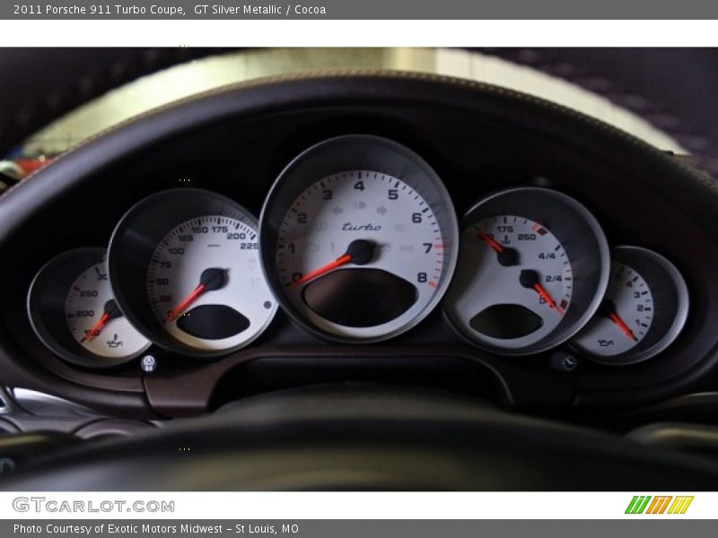  2011 911 Turbo Coupe Turbo Coupe Gauges
