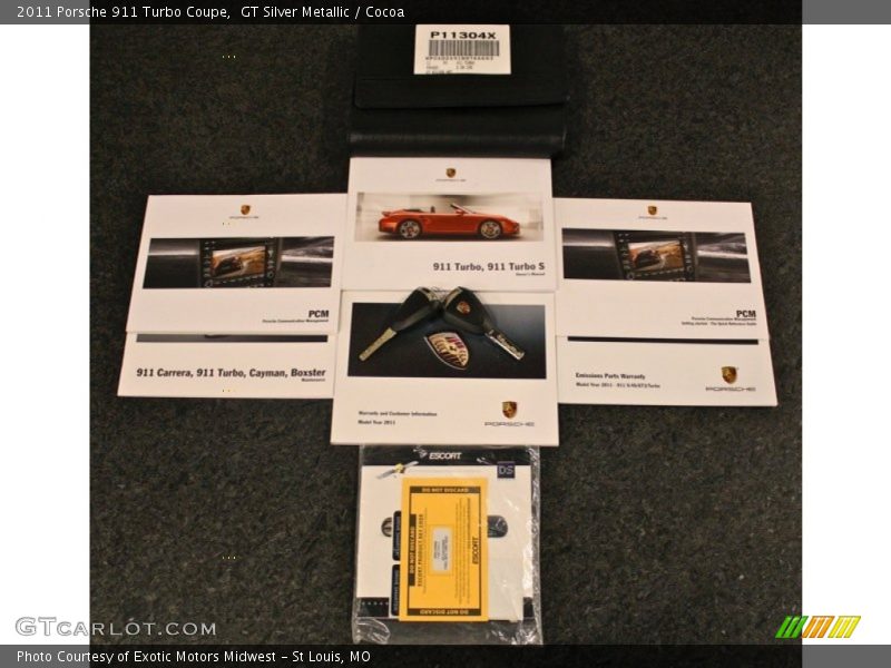 Books/Manuals of 2011 911 Turbo Coupe