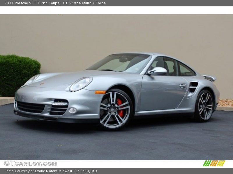 Front 3/4 View of 2011 911 Turbo Coupe