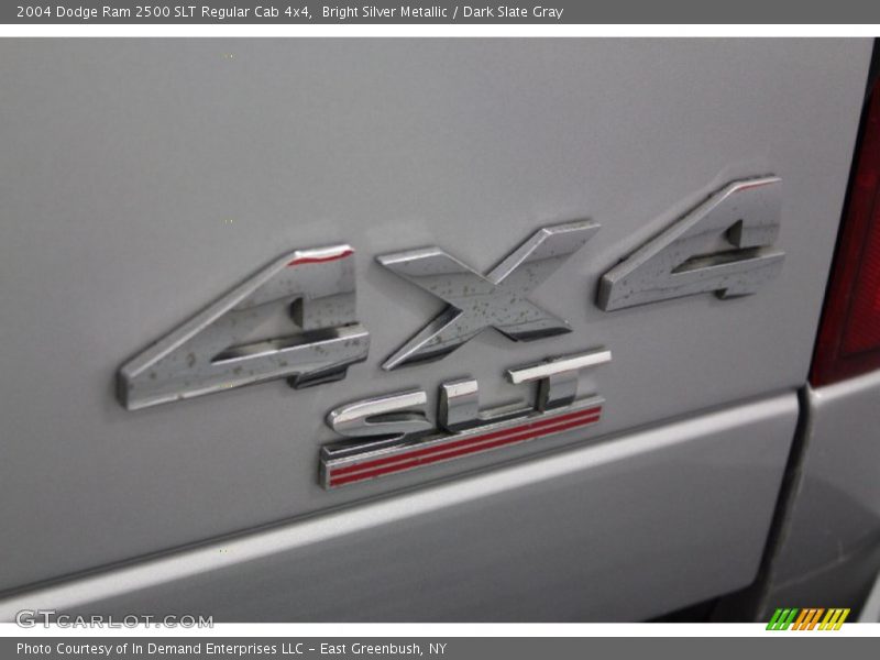 Bright Silver Metallic / Dark Slate Gray 2004 Dodge Ram 2500 SLT Regular Cab 4x4