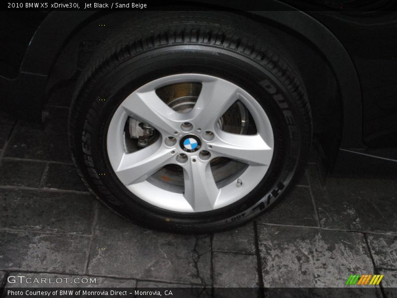 Jet Black / Sand Beige 2010 BMW X5 xDrive30i