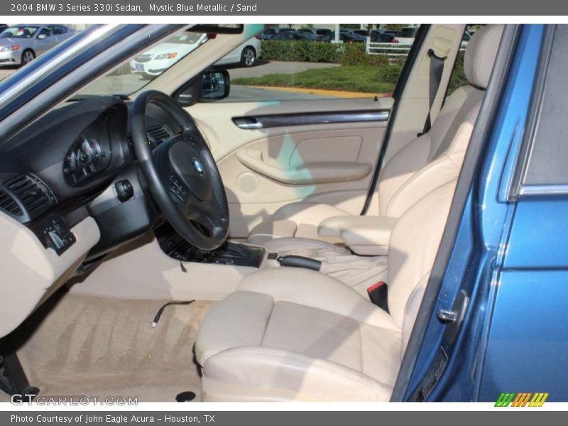 Front Seat of 2004 3 Series 330i Sedan