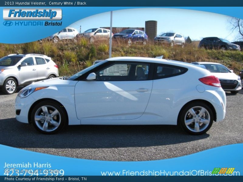 Century White / Black 2013 Hyundai Veloster