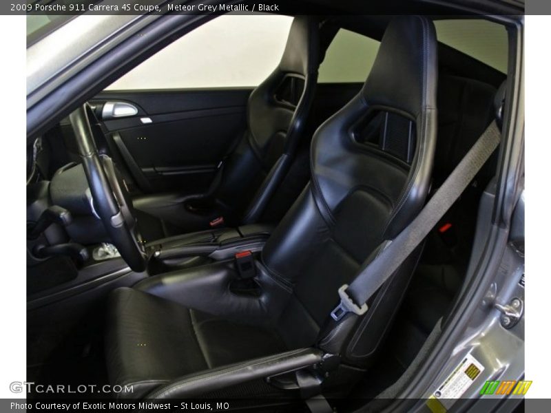  2009 911 Carrera 4S Coupe Black Interior