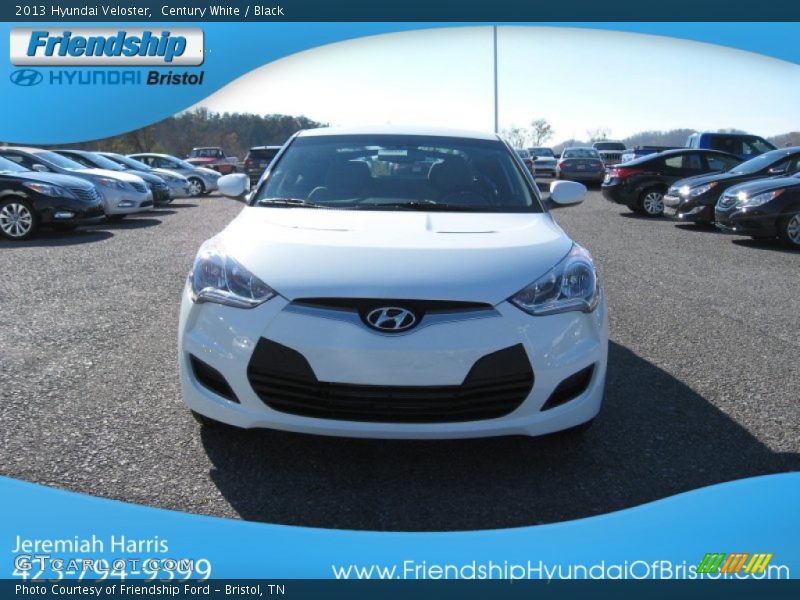 Century White / Black 2013 Hyundai Veloster