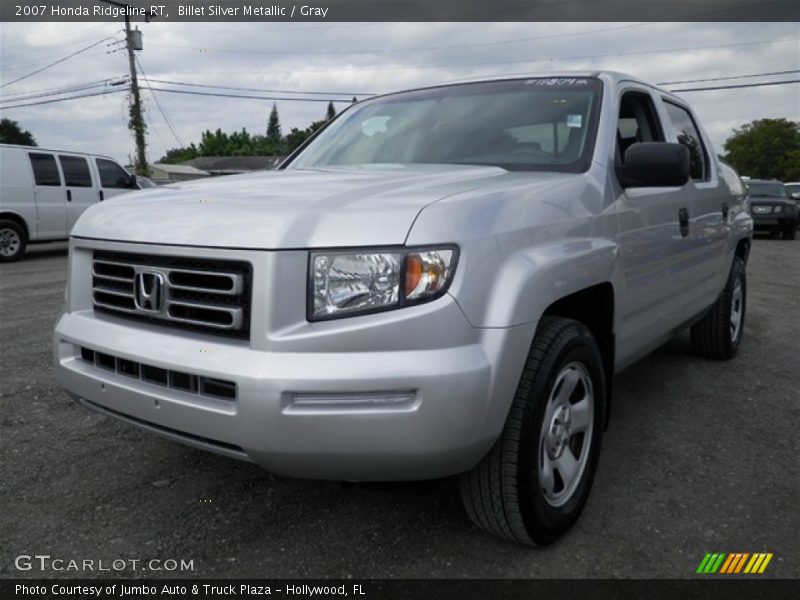 Billet Silver Metallic / Gray 2007 Honda Ridgeline RT