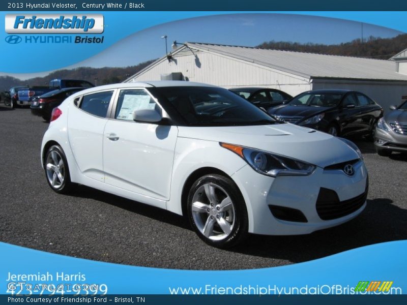 Century White / Black 2013 Hyundai Veloster