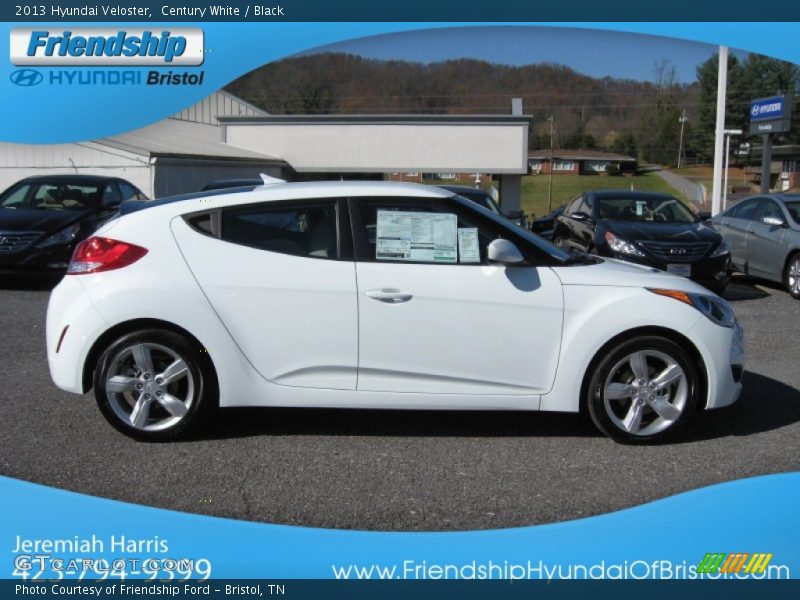 Century White / Black 2013 Hyundai Veloster