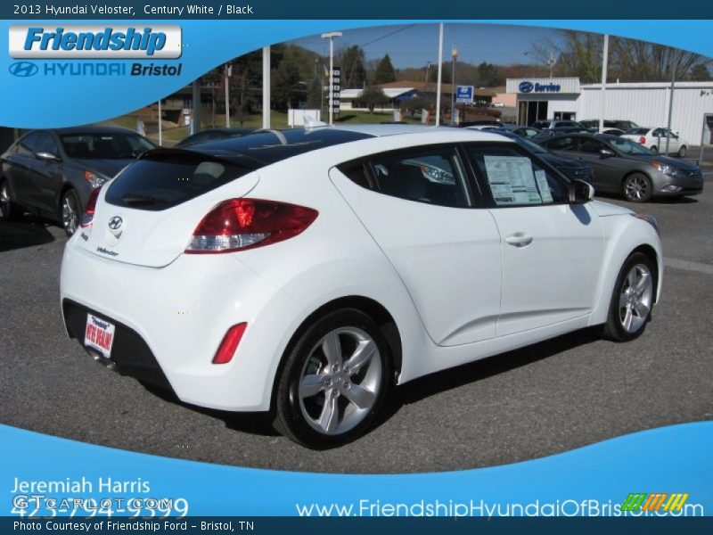 Century White / Black 2013 Hyundai Veloster