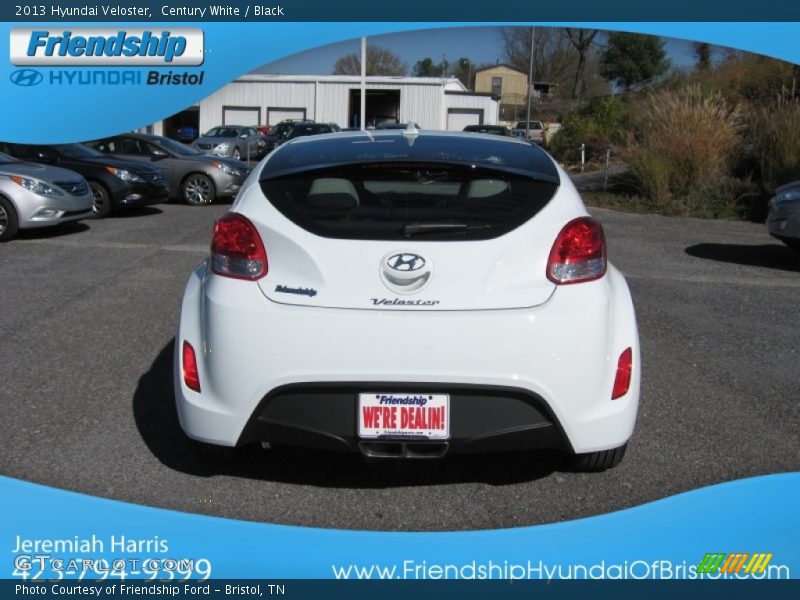 Century White / Black 2013 Hyundai Veloster