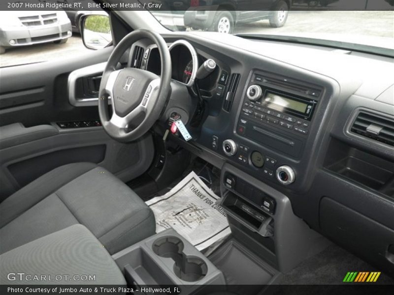 Billet Silver Metallic / Gray 2007 Honda Ridgeline RT