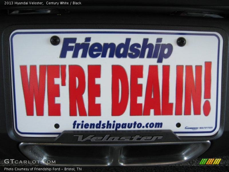 Century White / Black 2013 Hyundai Veloster