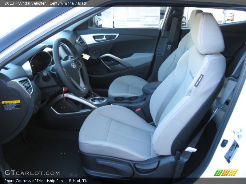 Century White / Black 2013 Hyundai Veloster