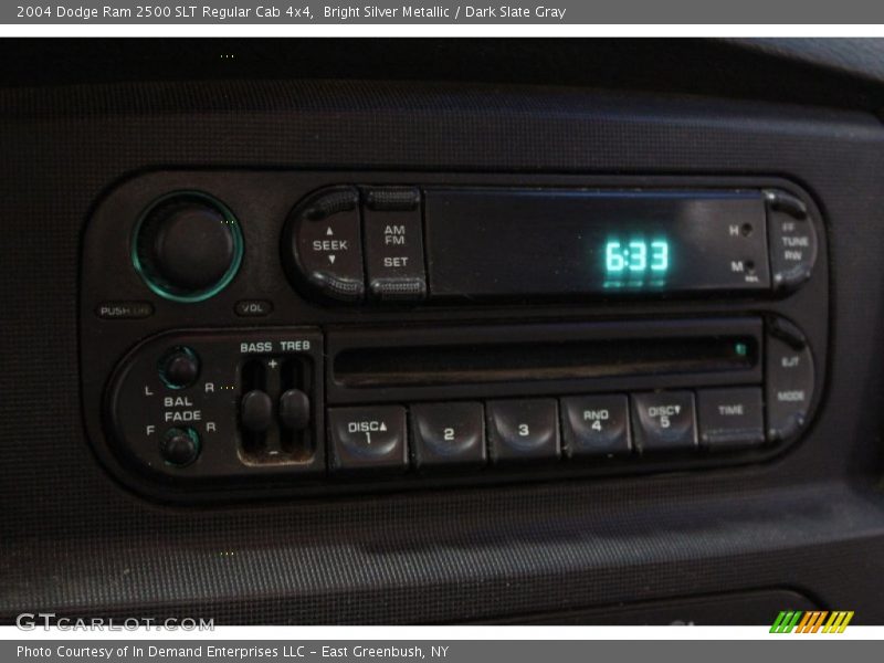 Bright Silver Metallic / Dark Slate Gray 2004 Dodge Ram 2500 SLT Regular Cab 4x4