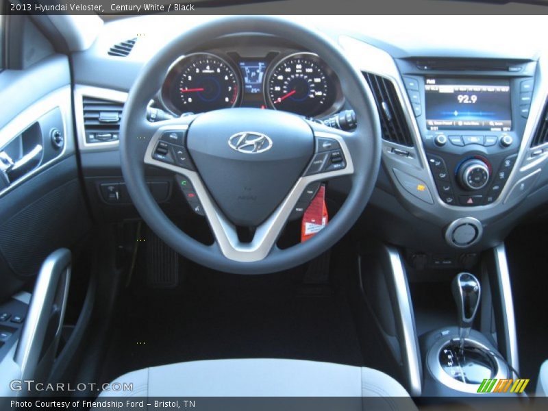 Century White / Black 2013 Hyundai Veloster