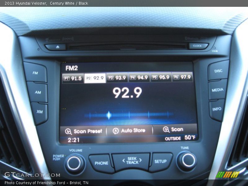 Century White / Black 2013 Hyundai Veloster