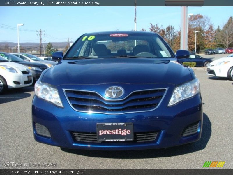 Blue Ribbon Metallic / Ash Gray 2010 Toyota Camry LE