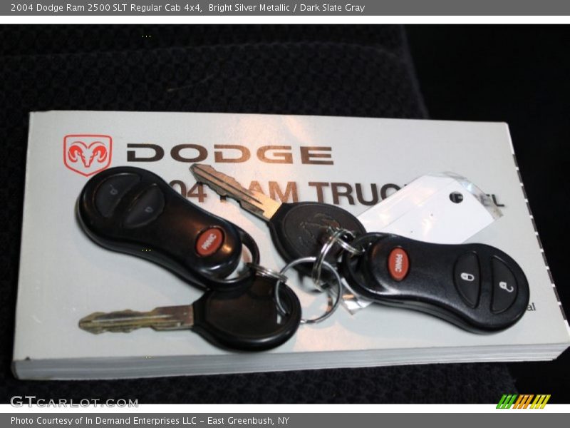 Keys of 2004 Ram 2500 SLT Regular Cab 4x4