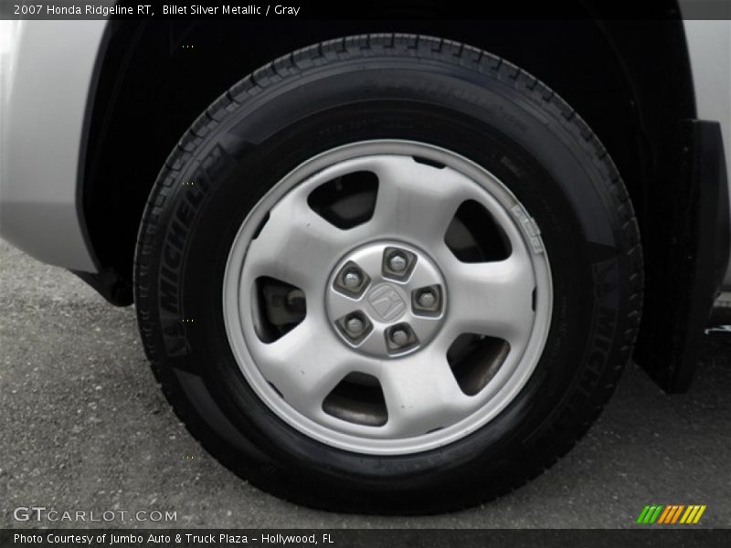 Billet Silver Metallic / Gray 2007 Honda Ridgeline RT