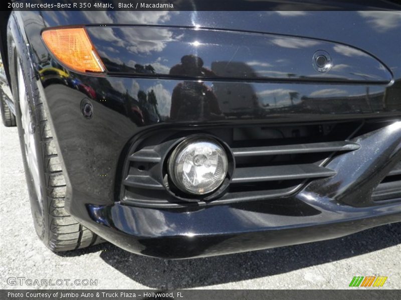 Black / Macadamia 2008 Mercedes-Benz R 350 4Matic