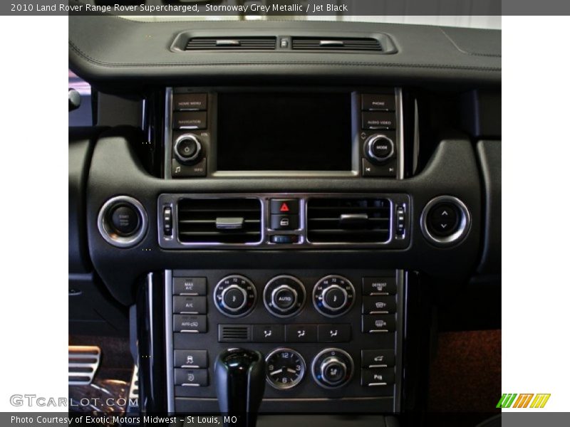 Stornoway Grey Metallic / Jet Black 2010 Land Rover Range Rover Supercharged