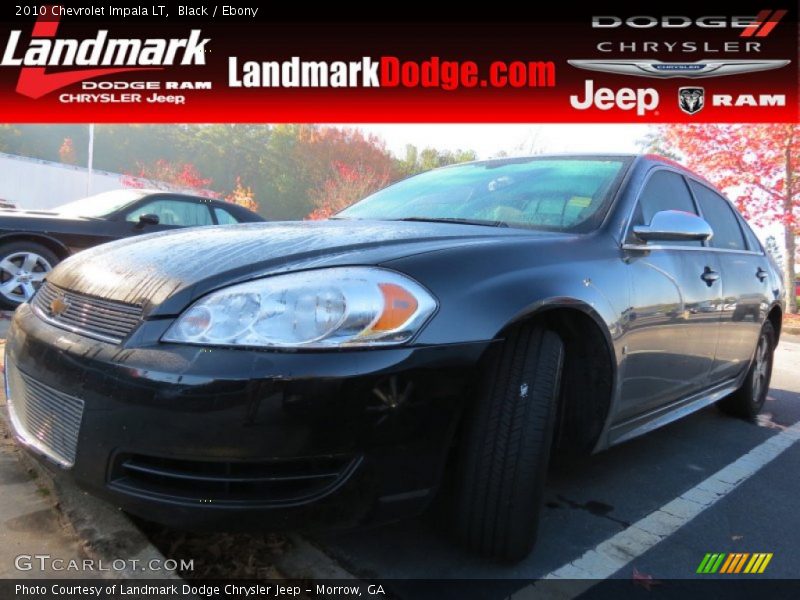 Black / Ebony 2010 Chevrolet Impala LT