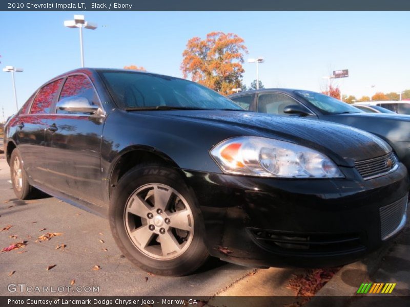 Black / Ebony 2010 Chevrolet Impala LT