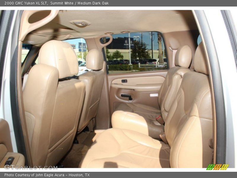 Rear Seat of 2000 Yukon XL SLT