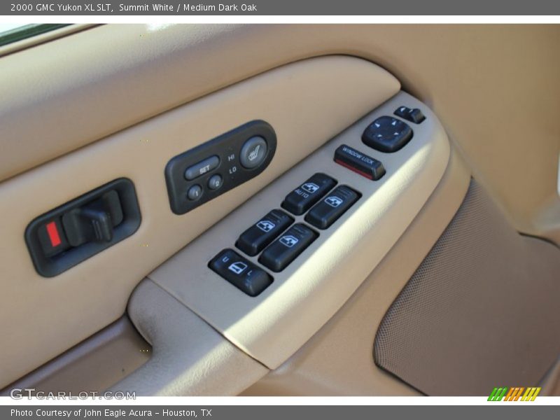 Summit White / Medium Dark Oak 2000 GMC Yukon XL SLT