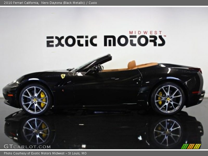 Nero Daytona (Black Metallic) / Cuoio 2010 Ferrari California