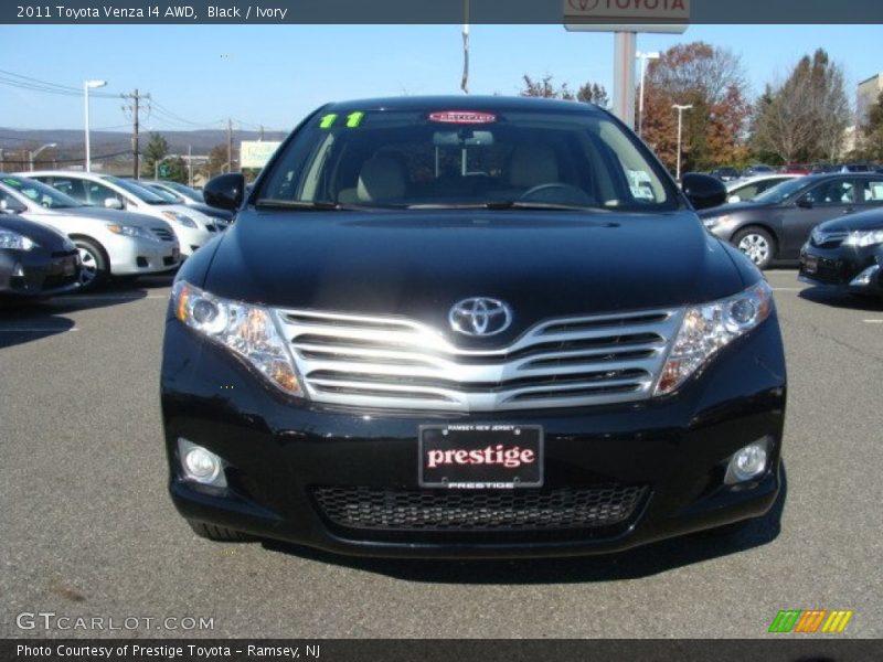 Black / Ivory 2011 Toyota Venza I4 AWD