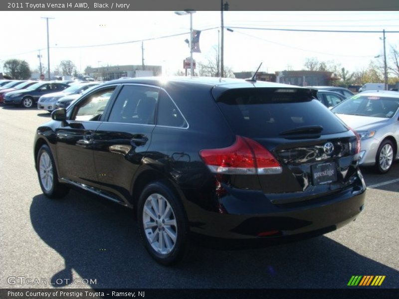 Black / Ivory 2011 Toyota Venza I4 AWD