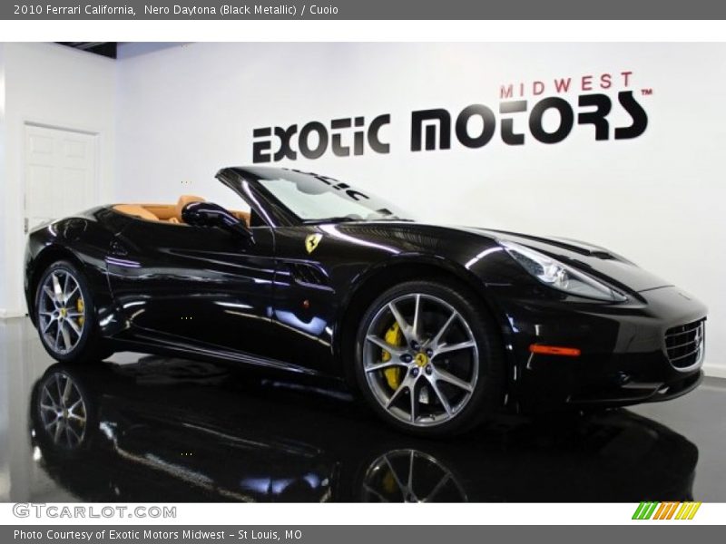 Nero Daytona (Black Metallic) / Cuoio 2010 Ferrari California