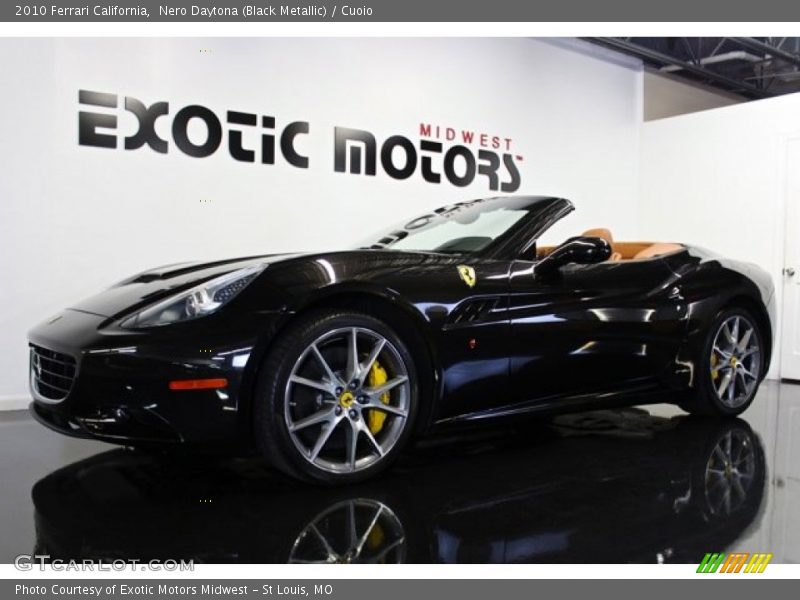 Nero Daytona (Black Metallic) / Cuoio 2010 Ferrari California