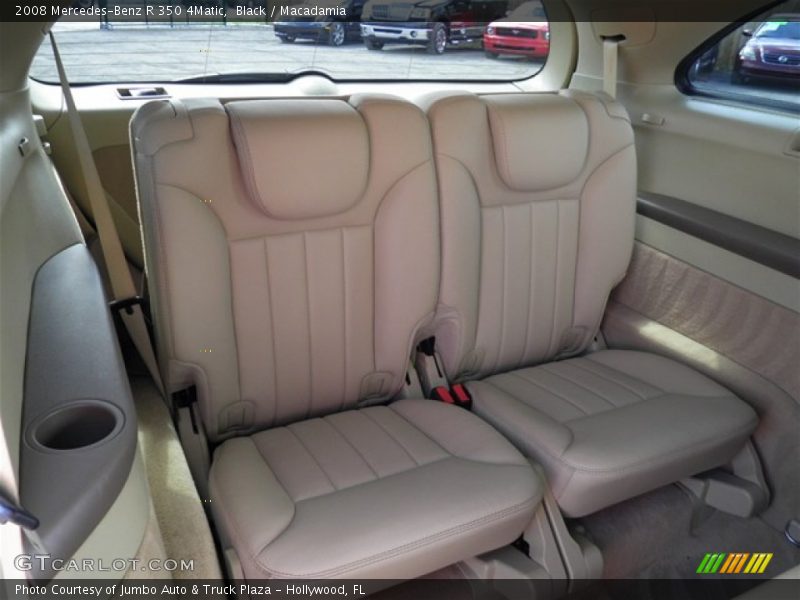 Black / Macadamia 2008 Mercedes-Benz R 350 4Matic