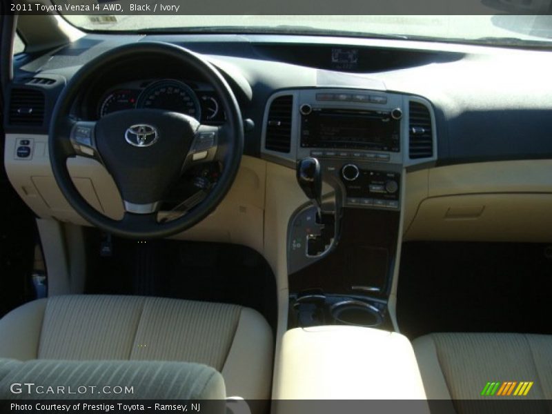 Black / Ivory 2011 Toyota Venza I4 AWD