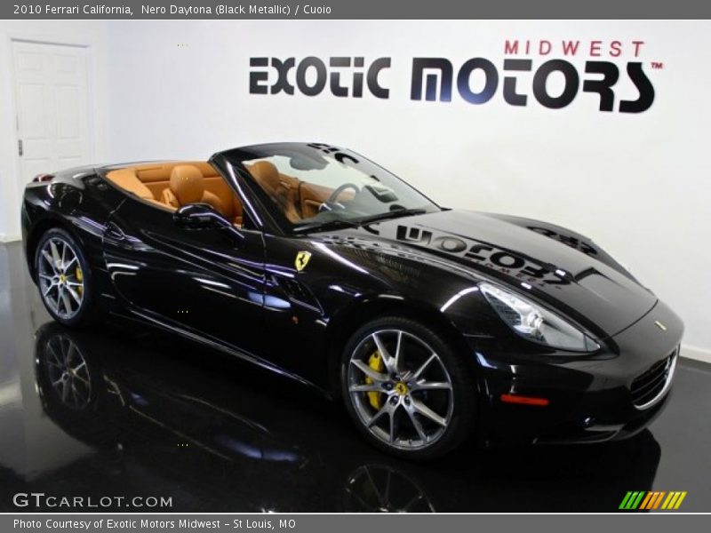 Nero Daytona (Black Metallic) / Cuoio 2010 Ferrari California