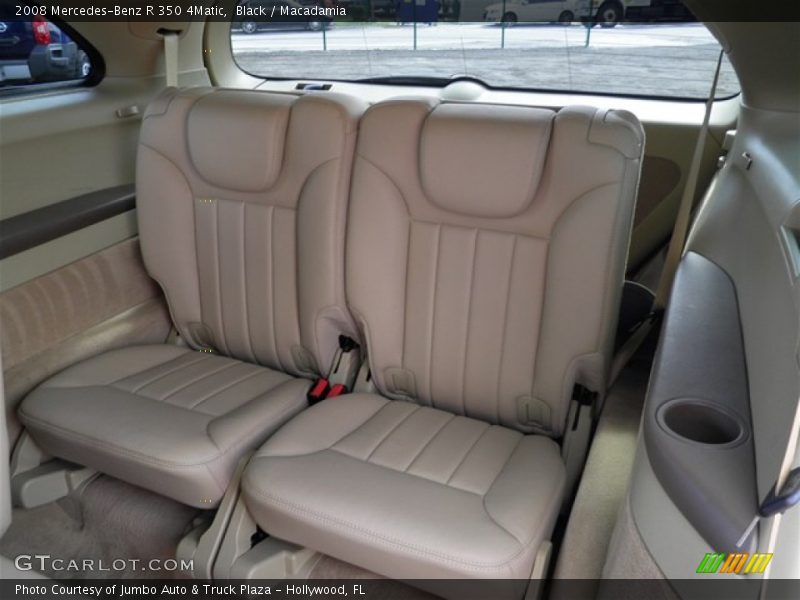 Black / Macadamia 2008 Mercedes-Benz R 350 4Matic