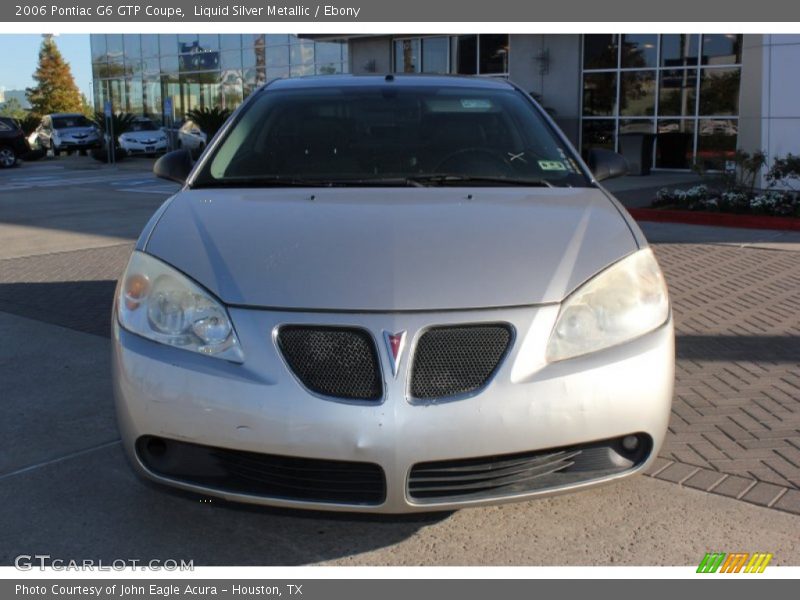 Liquid Silver Metallic / Ebony 2006 Pontiac G6 GTP Coupe