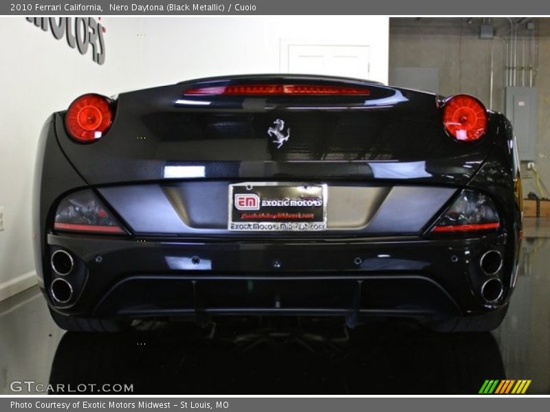 Nero Daytona (Black Metallic) / Cuoio 2010 Ferrari California